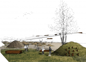 Design Chosen For New Park In Černovická Sands, Combining Nature, Leisure, and Places to Relax