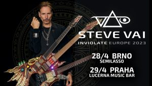 Steve Vai’s “Inviolate” Tour Comes To Brno’s Semilasso In Late April
