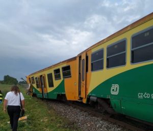 Nine Injured in Train-Lorry Collision Near Kromeriz