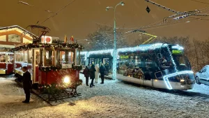 Prague’s Christmas Vehicle Fleet Expands To 11 Vehicles This Year